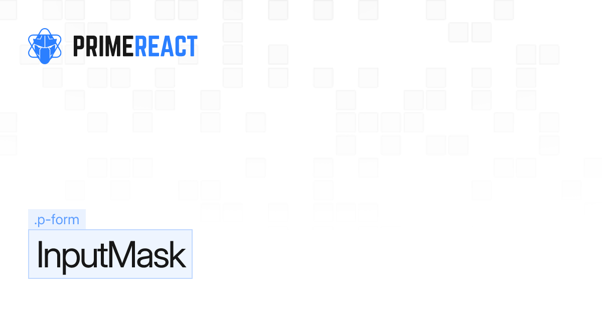 React InputMask Component
