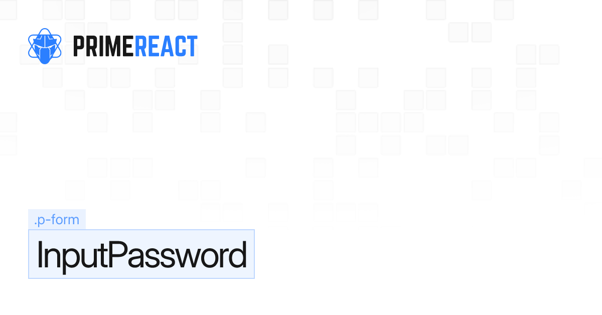 React InputPassword Component