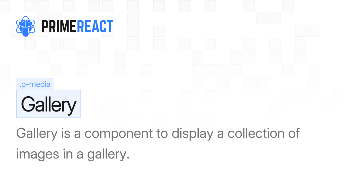 React Gallery Component