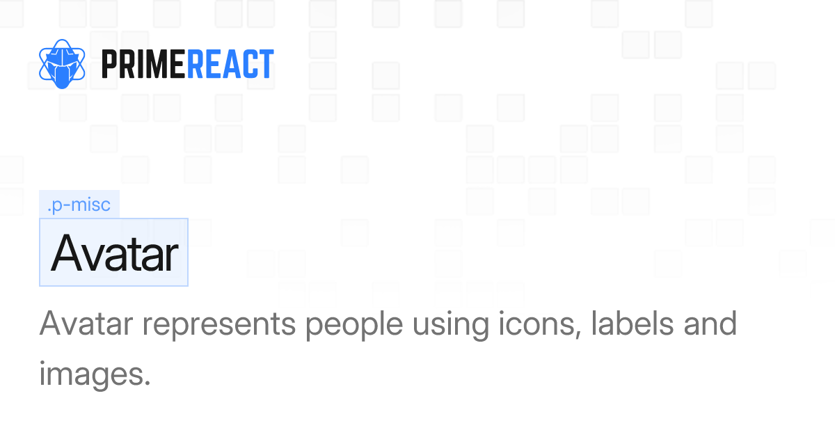 React Avatar Component