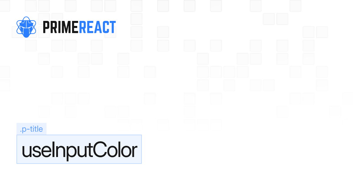 React useInputColor Component